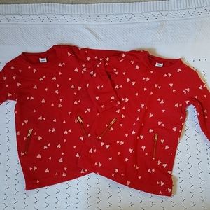 Red Jersey Dresses for baby girls